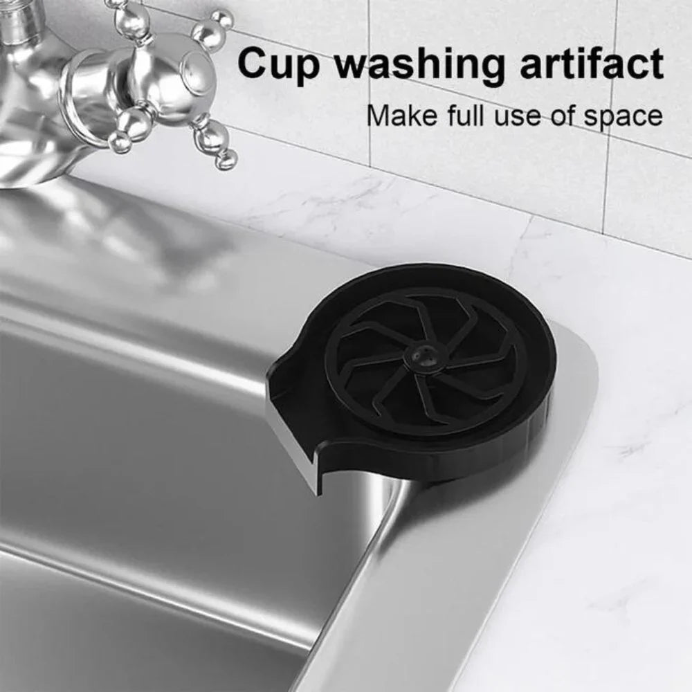 Multi-functional Automatic Rotary High-pressure Glass Washer and Faucet