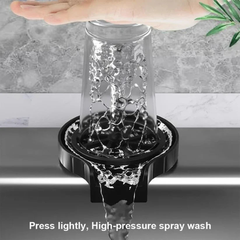 Multi-functional Automatic Rotary High-pressure Glass Washer and Faucet