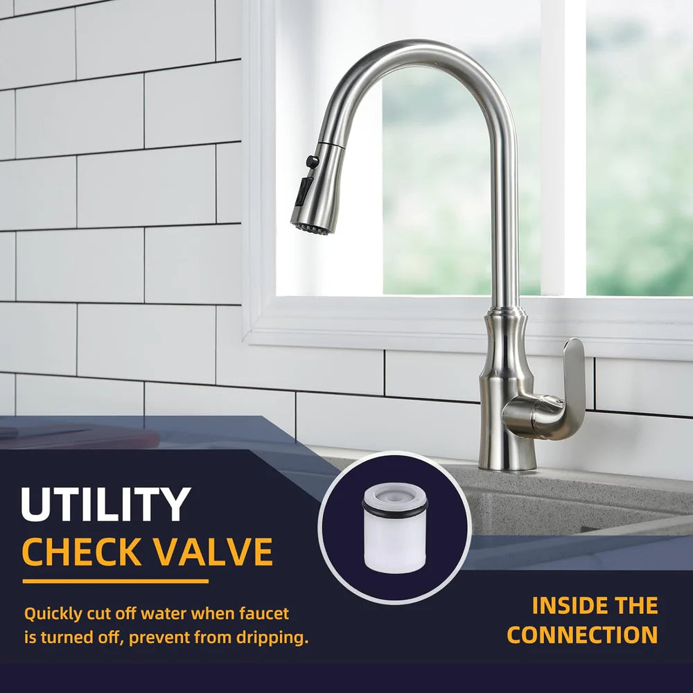 Simple Kitchen Faucet Sprayer