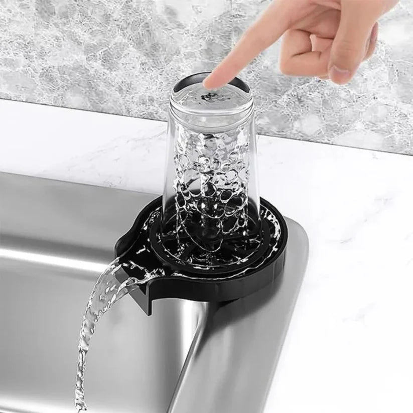 Multi-functional Automatic Rotary High-pressure Glass Washer and Faucet