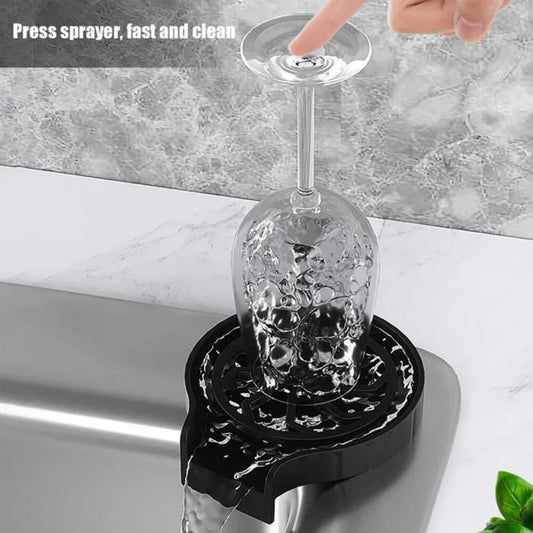 Multi-functional Automatic Rotary High-pressure Glass Washer and Faucet